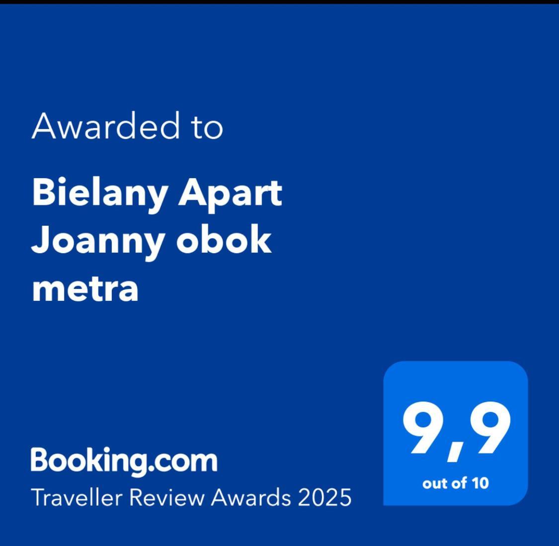 Bielany Apart Joanny Obok Metra 华沙 外观 照片